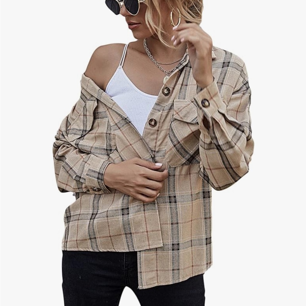 Khaki Button Down